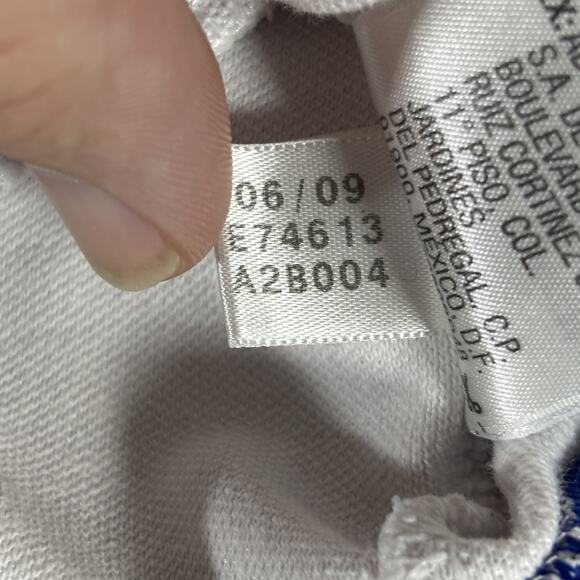 Adidas We Are Basketball Jacket Mens Large White Blue Statue Liberty 12 NBA 2009 - Picture 10 of 11